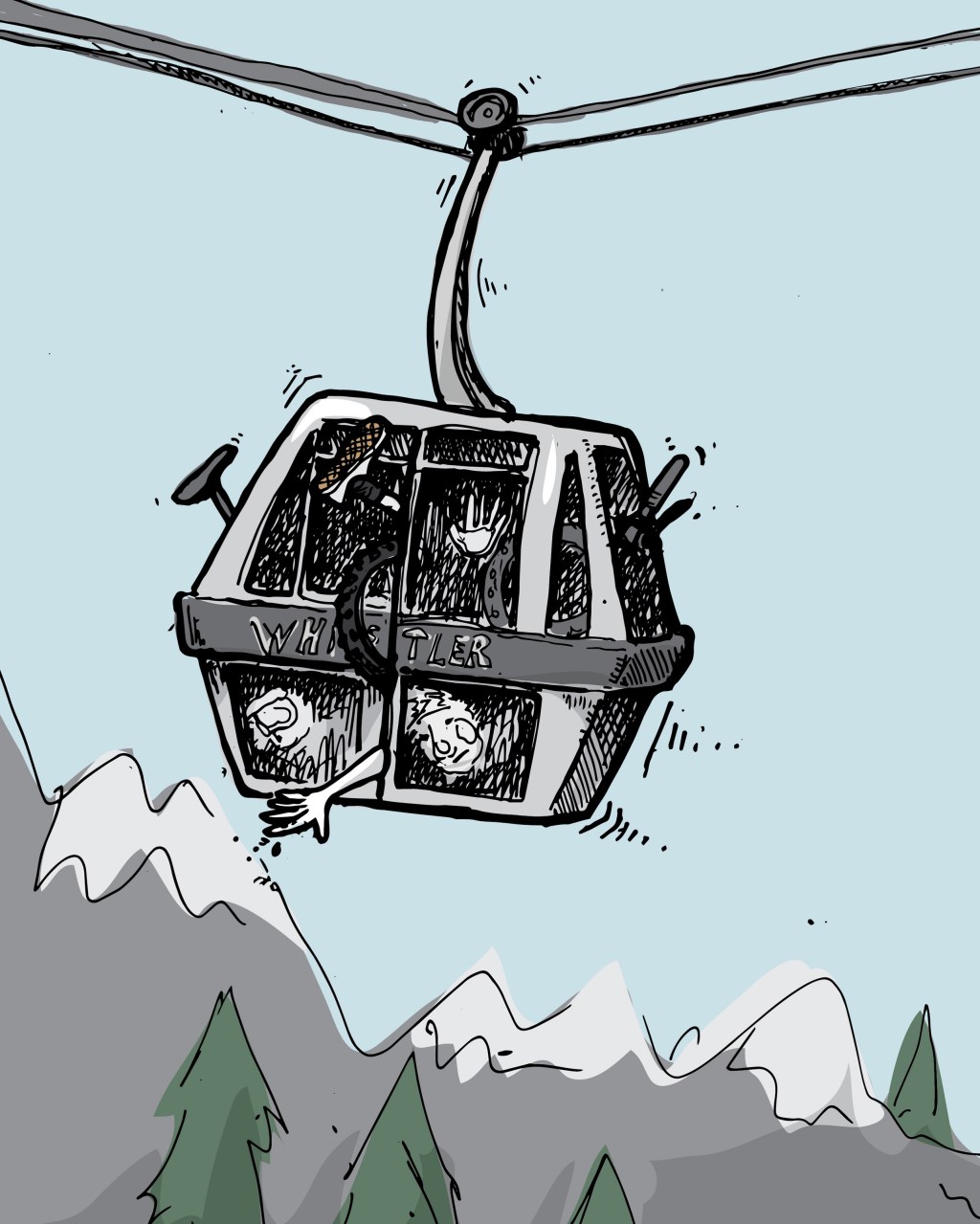 Overheard in the Gondola