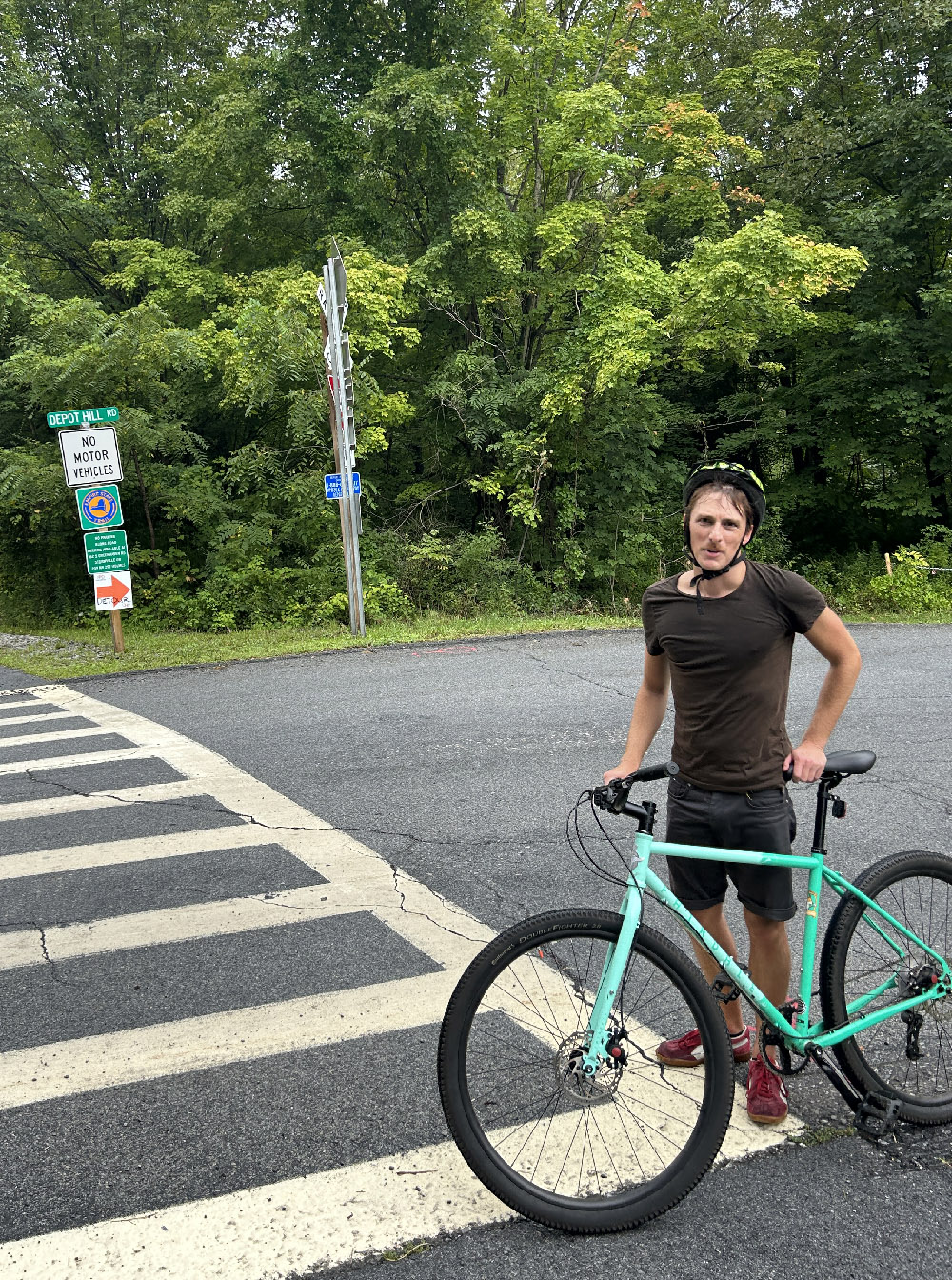A Wet One For Kyle’s First Ever Bike&nbsp;Tour